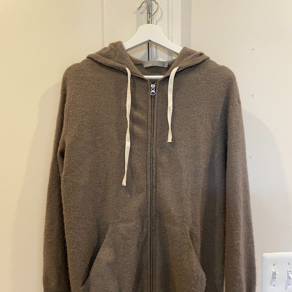 Vince Cashmere Full Zip Hoddie Size XS